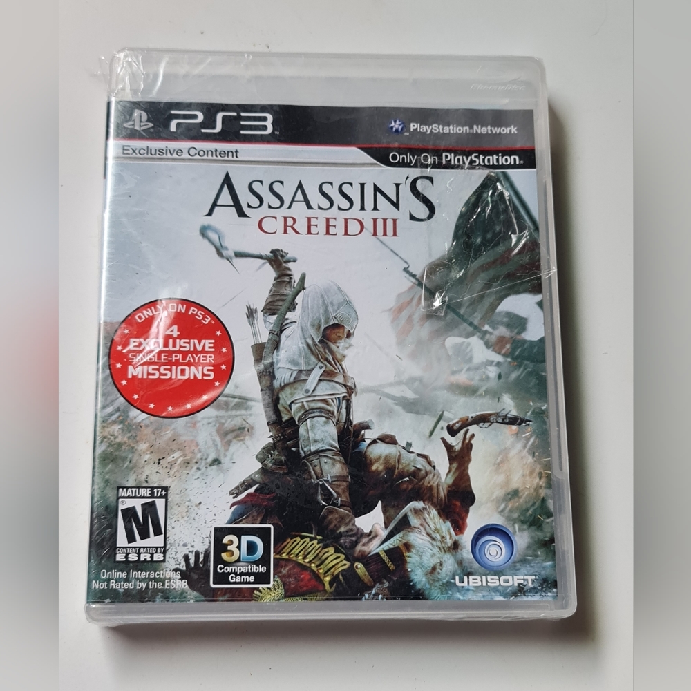 Assassins Creed III PS3 game